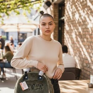 Von Dutch Olive Green Bag